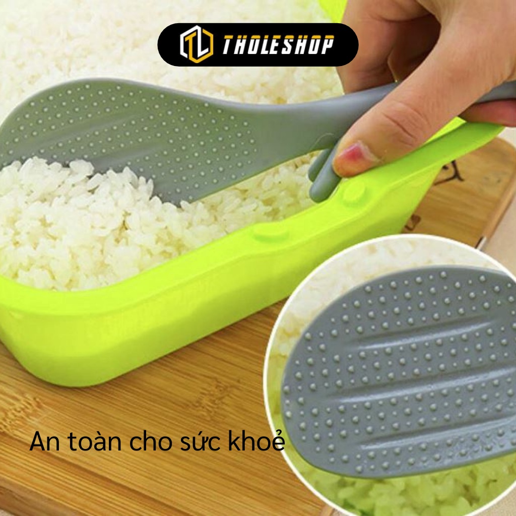 Vá Bới Cơm - Muôi Xới Cơm Chống Dính, Chịu Nhiệt An Toàn Hình Con Sóc Đáng Yêu  7871