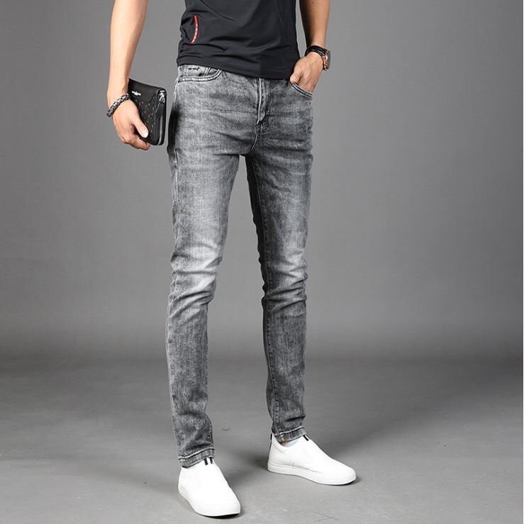 Quần Jeans Nam Thời Trang Phong Cách Cửa Hàng Đồng Phục Gấu Store