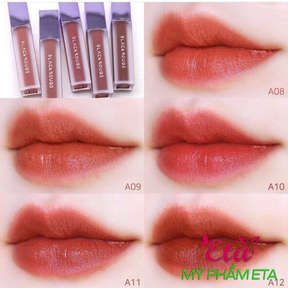 Son kem lì Black ROUGE Air Fit Velvet Tint siêu mịn siêu lì ver1-3 A01-A17 | BigBuy360 - bigbuy360.vn