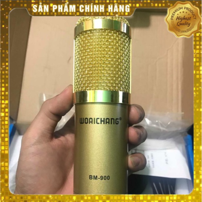 [Mã ELHACE giảm 4% đơn 300K] CHỌN BỘ THU ÂM GIÁ RẺ MIC BM900-CARD V8 bh 6 tháng