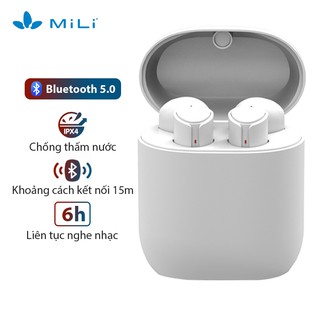 Tai nghe Bluetooth MiLi PhoneMate - HE-G33 pro (màu Trắng)