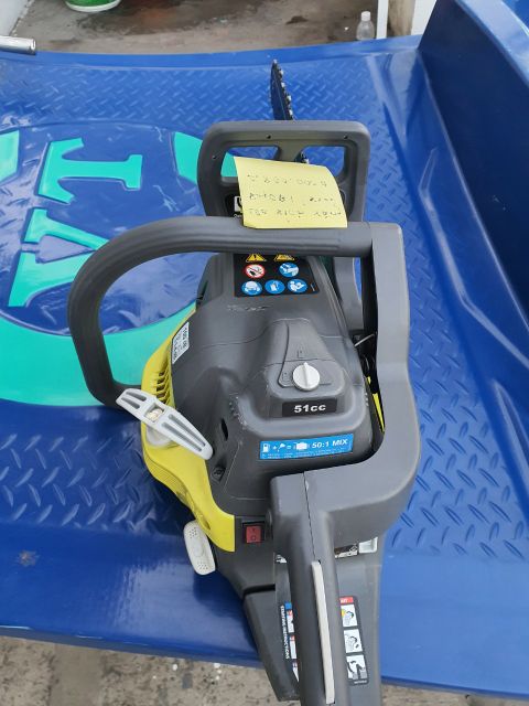 Máy cưa xích xăng RYOBI  80% nhập Úc