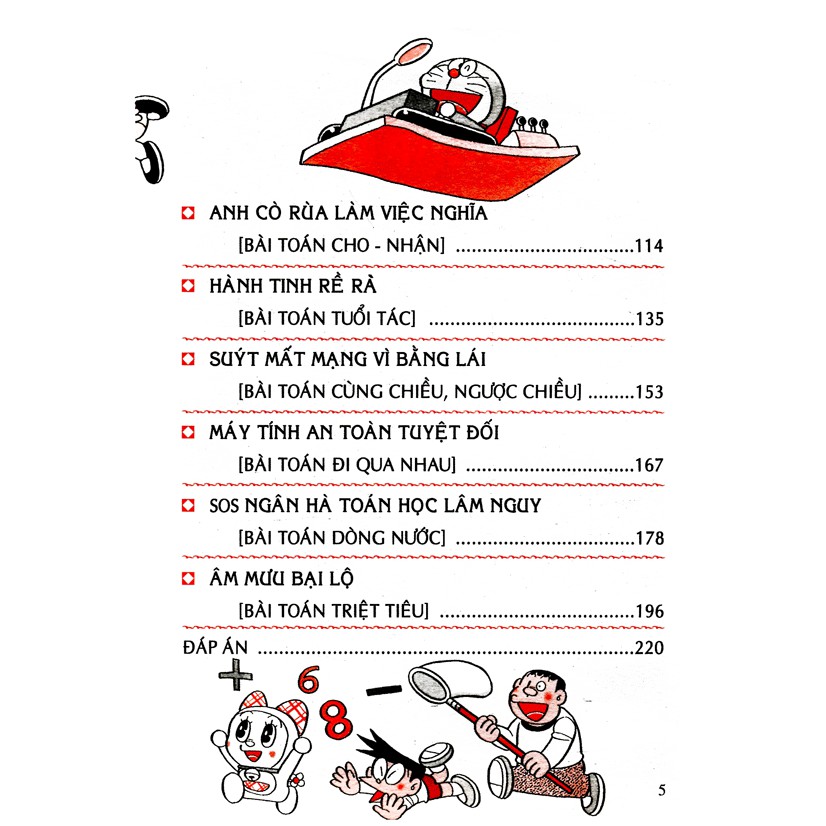 Sách - Doraemon Học Tập: Các Dạng Toán Nâng Cao (Quyển 1)