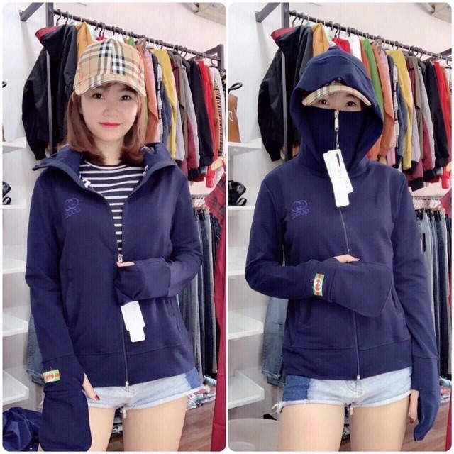 Áo chống nắng 3 in 1 đủ 9 màu