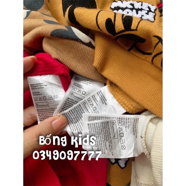 Áo Nỉ Bé Trai Mickey HaM