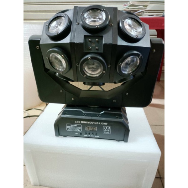 Đèn Led sân khấu 18 bóng kết hợp đèn Laser