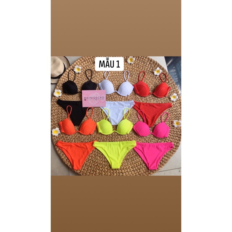 Bikini Đồ Bơi 2 Áo Mảnh Gọng V Nâng Ngực GK0208 (Video, Ảnh Thật, Nhiều Màu) | BigBuy360 - bigbuy360.vn