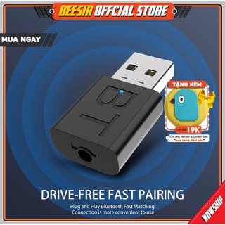 [Kèm Quà Tặng] Thiết Bị Thu Phát Nhạc Không Dây USB Bluetooth 5.0 YHQ-68 BEESIR