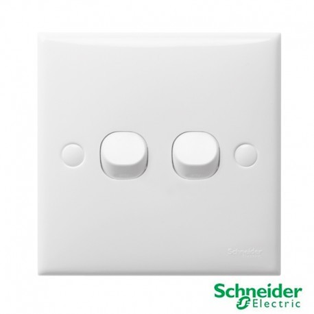 Clipsal Classic Double Schneider Switch