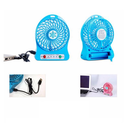quạt 3 tốc độ mini để bàn màu ngẫu nhiên | BigBuy360 - bigbuy360.vn
