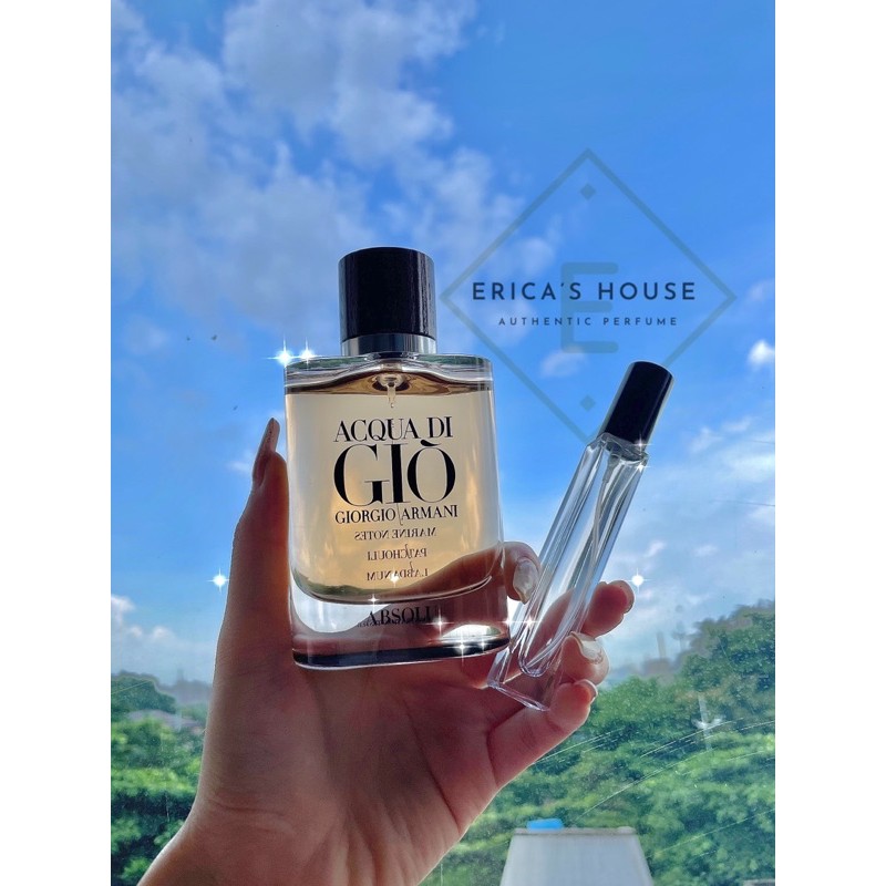 [Mẫu thử chiết 5ml 10ml] nước hoa Acquadi Gio Absolu (Giò Nâu)