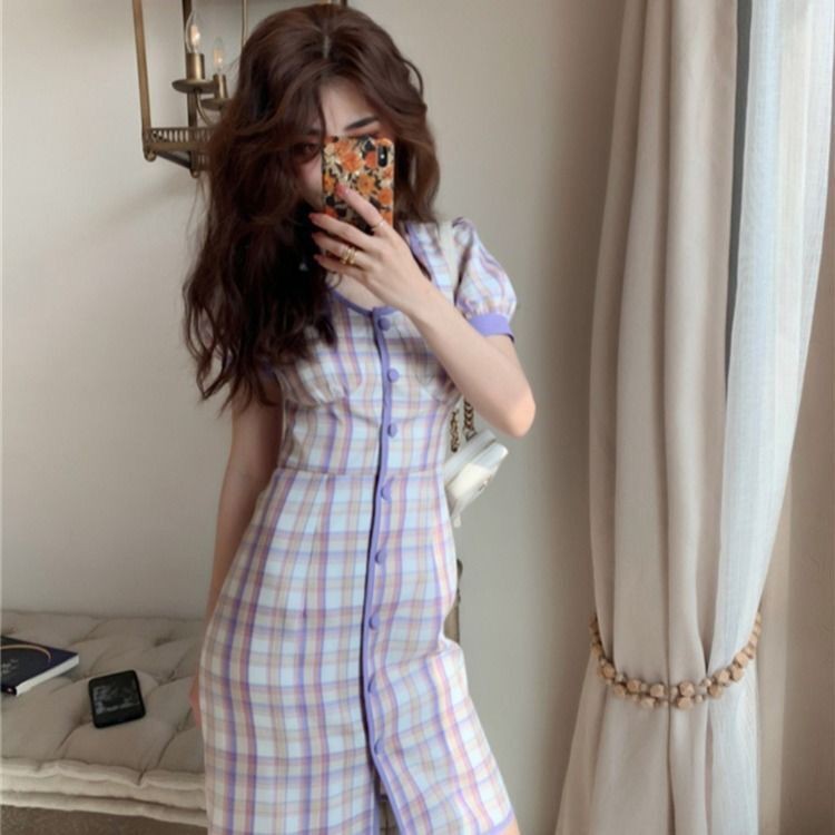 Đầm Maxi Kẻ Sọc Ca Rô Thời Trang Mùa Hè Cho Nữ | BigBuy360 - bigbuy360.vn