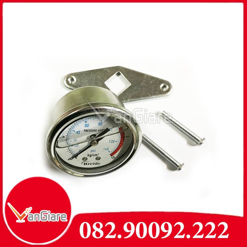 Đồng hồ đo áp suất chân sau mặt 40. 50 Breidy