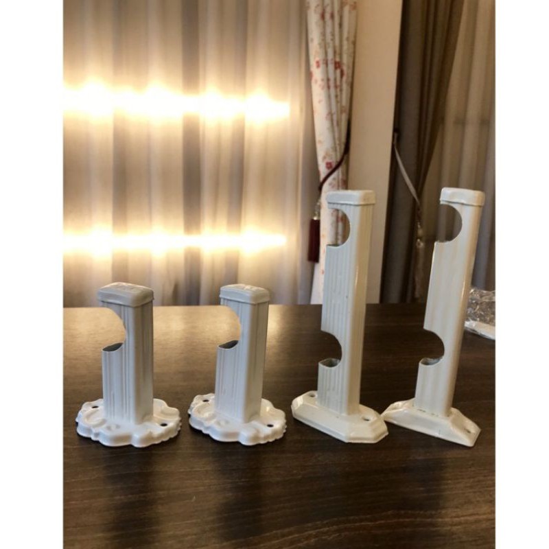 Trụ đỡ thanh rèm tĩnh điện giá đỡ thanh treo rèm trụ kép trụ đơn