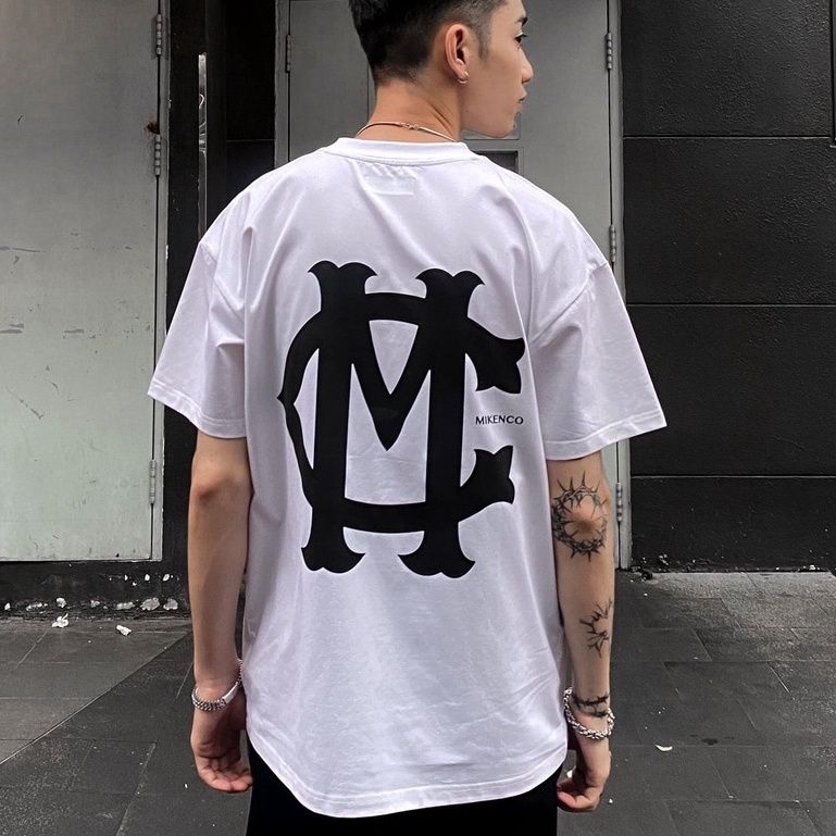 Áo thun unisex Mikenco logo nam nữ kun shop