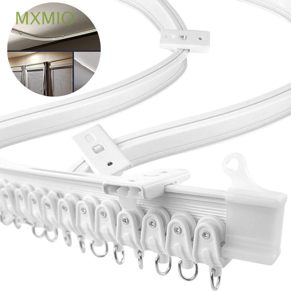 Thanh Trượt Rèm Cửa Dạng Cong Thẳng 2M/3M/6M Trang Trí Nhà Cửa