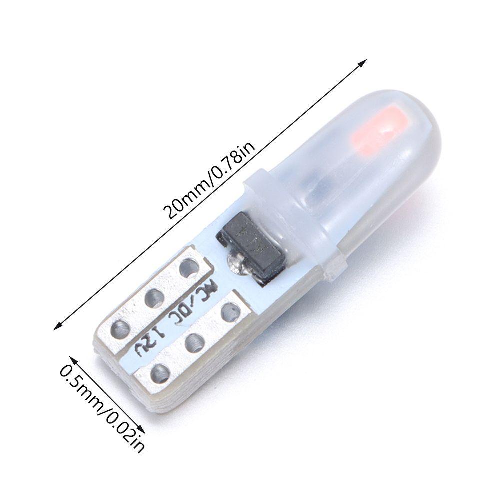 WTTLE Bộ 5 Đèn LED T5 3014 Cho Xe Hơi