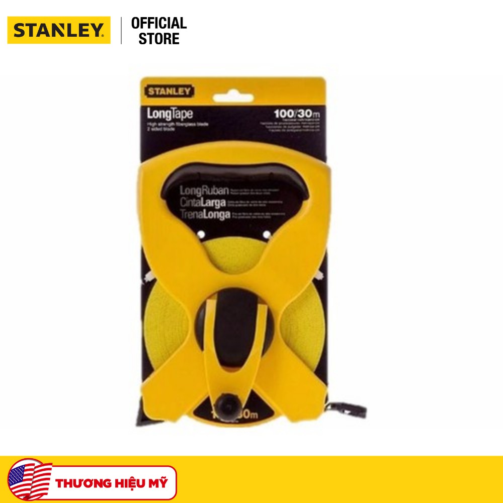 Thước dây sợi thủy tinh 30m Stanley STHT34792-8