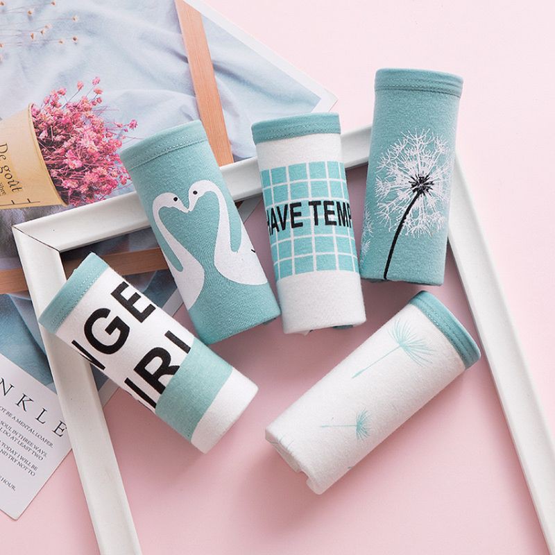 Quần Lót Nữ Cotton Cao Cấp Nâng Mông Thông Hơi Hoạ Tiết Dễ Thương DAPHINO - QL32 | BigBuy360 - bigbuy360.vn