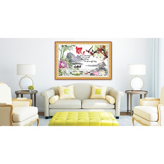 Tranh đính đá chữ mẹ kt:80x52cm
