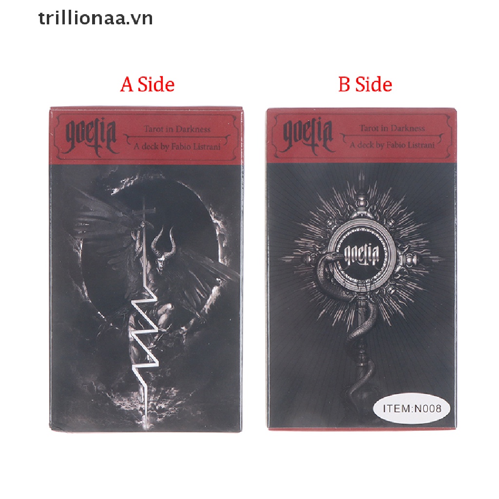 Bộ Bài Tarot Goetia Oracle Dùng Để Giải Trí