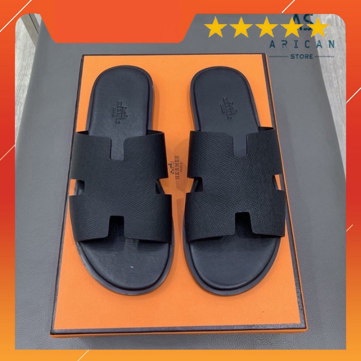 Dép HM đế gỗ cao cấp [ full box cao cấp]