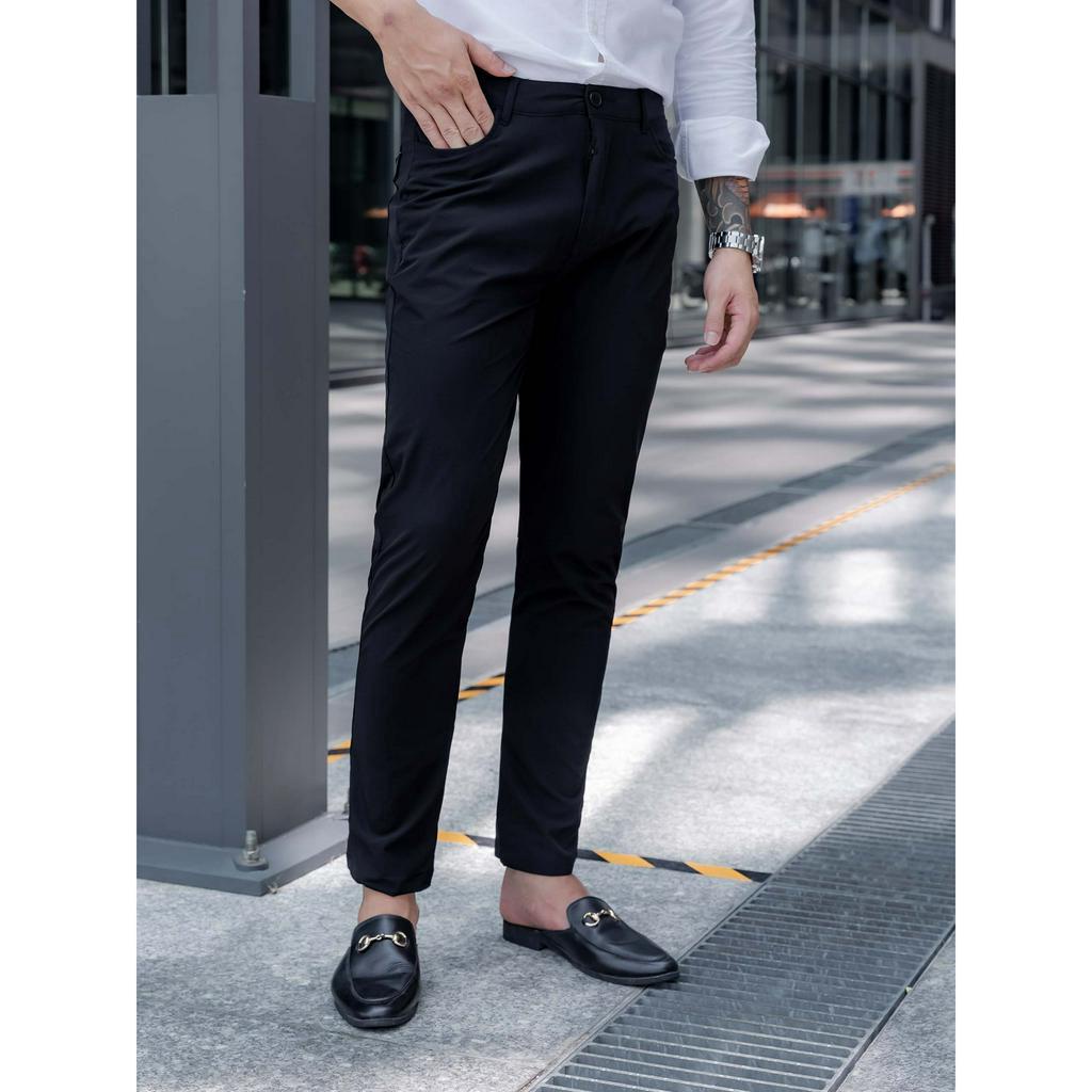 Quần Nam Dài Golf Convenient, Chất Vải 90 Polyester 10 Elasten Thoải Mái, QD0009-07,SOMEHOW