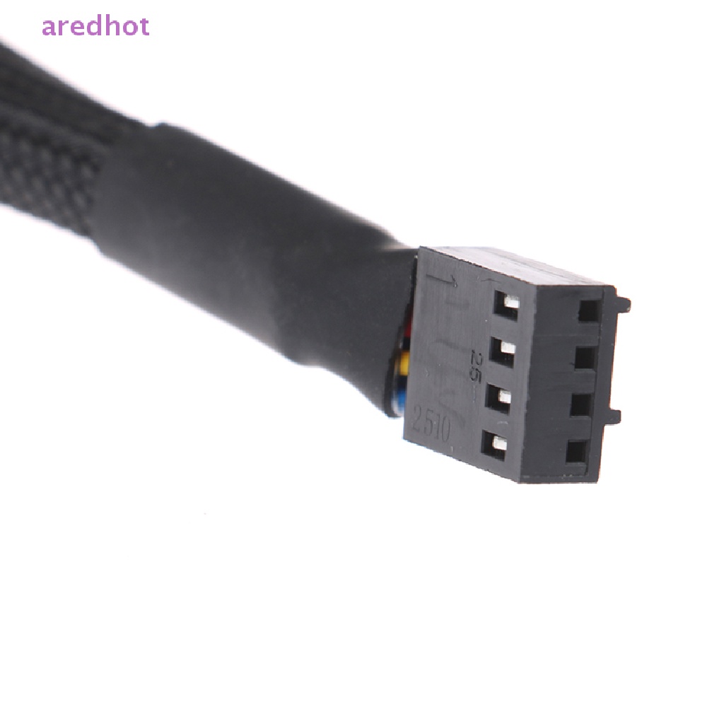 Dây Cáp Nối Dài Quạt Máy Tính 4pin PWM 4pin Sang 3 Chiều Mới