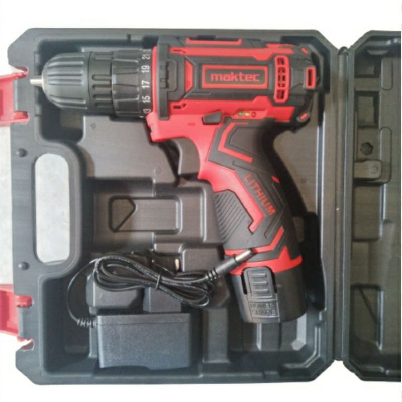 Máy khoan pin 12V hãng Maktec lỏi đồng siêu khỏe pin trâu BH 1 năm bắn vít và khoan được tất cả mọi thứ .