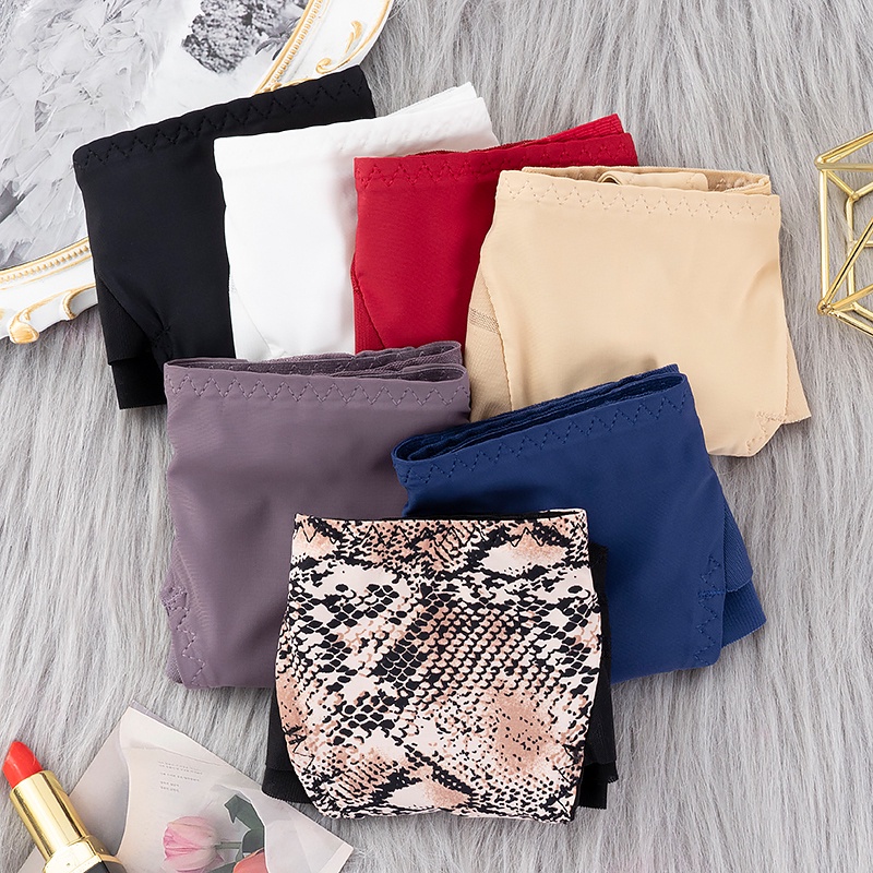 Set 3 quần lót ECMLN họa tiết da báo thời trang quyến rũ cho nữ