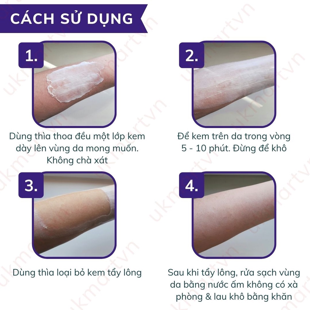 Kem Tẩy Lông Velvet Nga 100ml Chính Hãng
