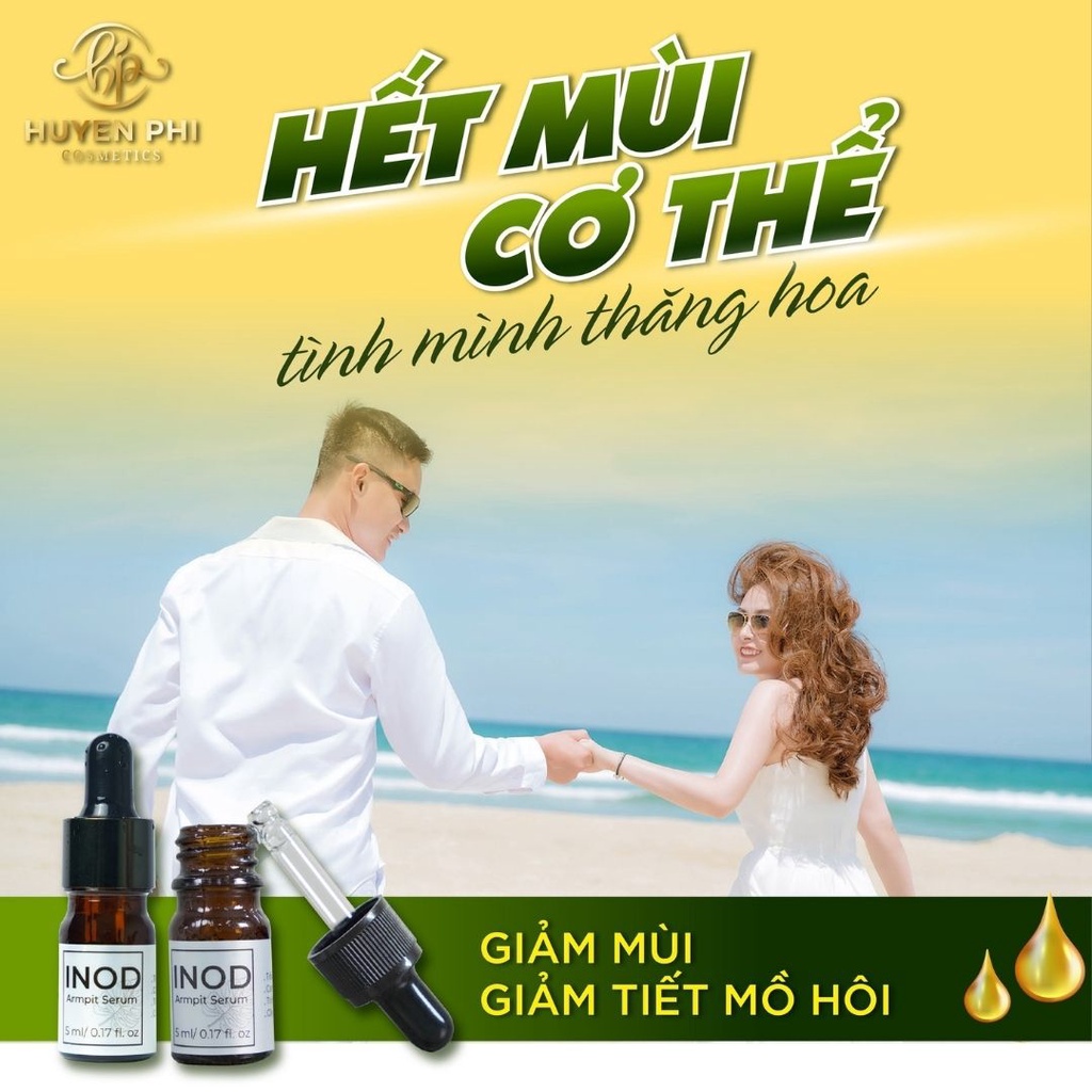 Serum Hôi Nách INOD Huyền Phi HP68, Khử Mùi Hôi Chân, Mùi Cơ Thể, Giảm Thâm, Khô Thoáng Hương Thơm Tự Nhiên