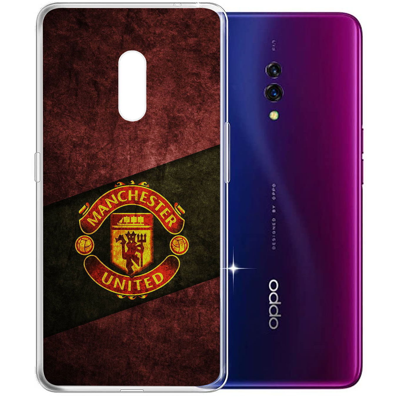 Ốp điện thoại silicon mềm hình logo Manchester United cho Samsung Galaxy Note 10 Lite S8 Plus 20 Ultra 8 9 M31