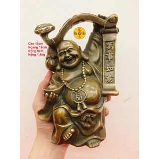 Di Lặc Phúc - Vạn Sự Như Ý - Tượng Đồng Phong Thủy