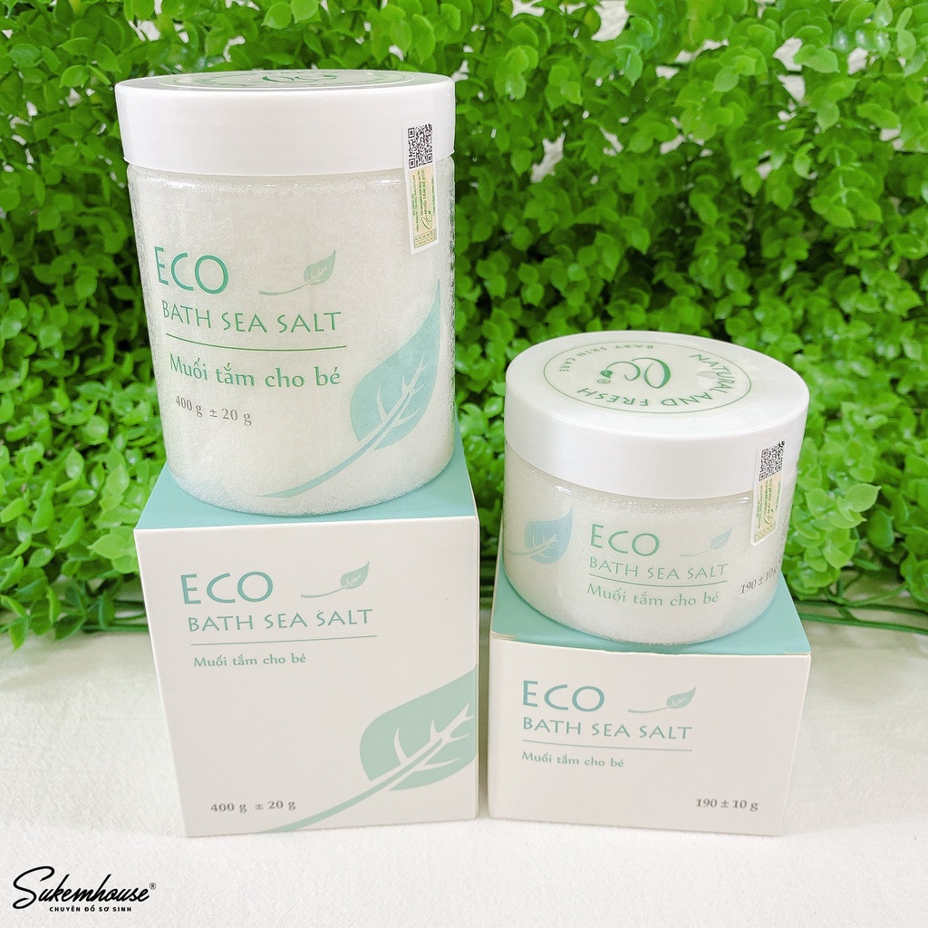 Muối tắm Eco cho bé
