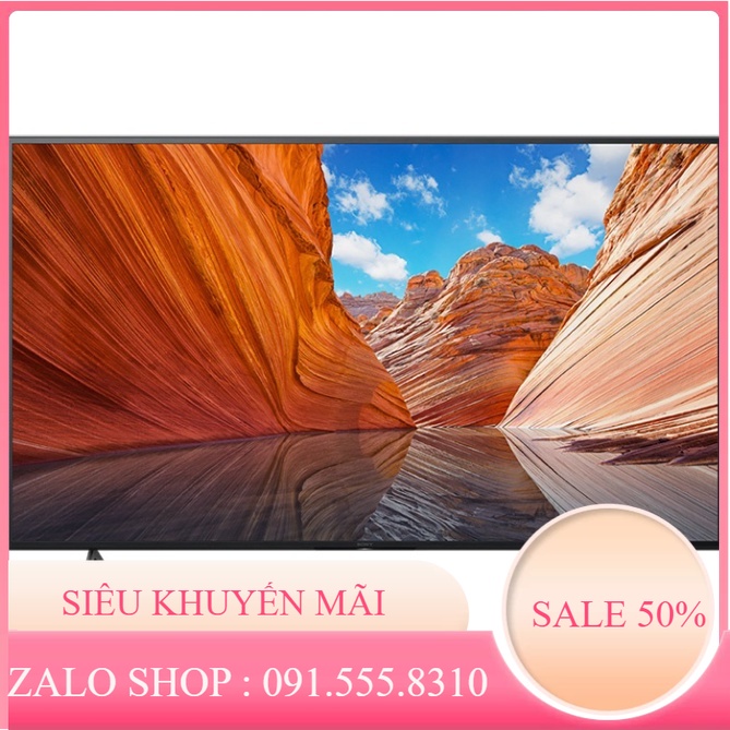 Tivi SONY 50 inch 4K Smart Tivi KD-50X80J [MIỄN PHÍ LẮP ĐẶT]