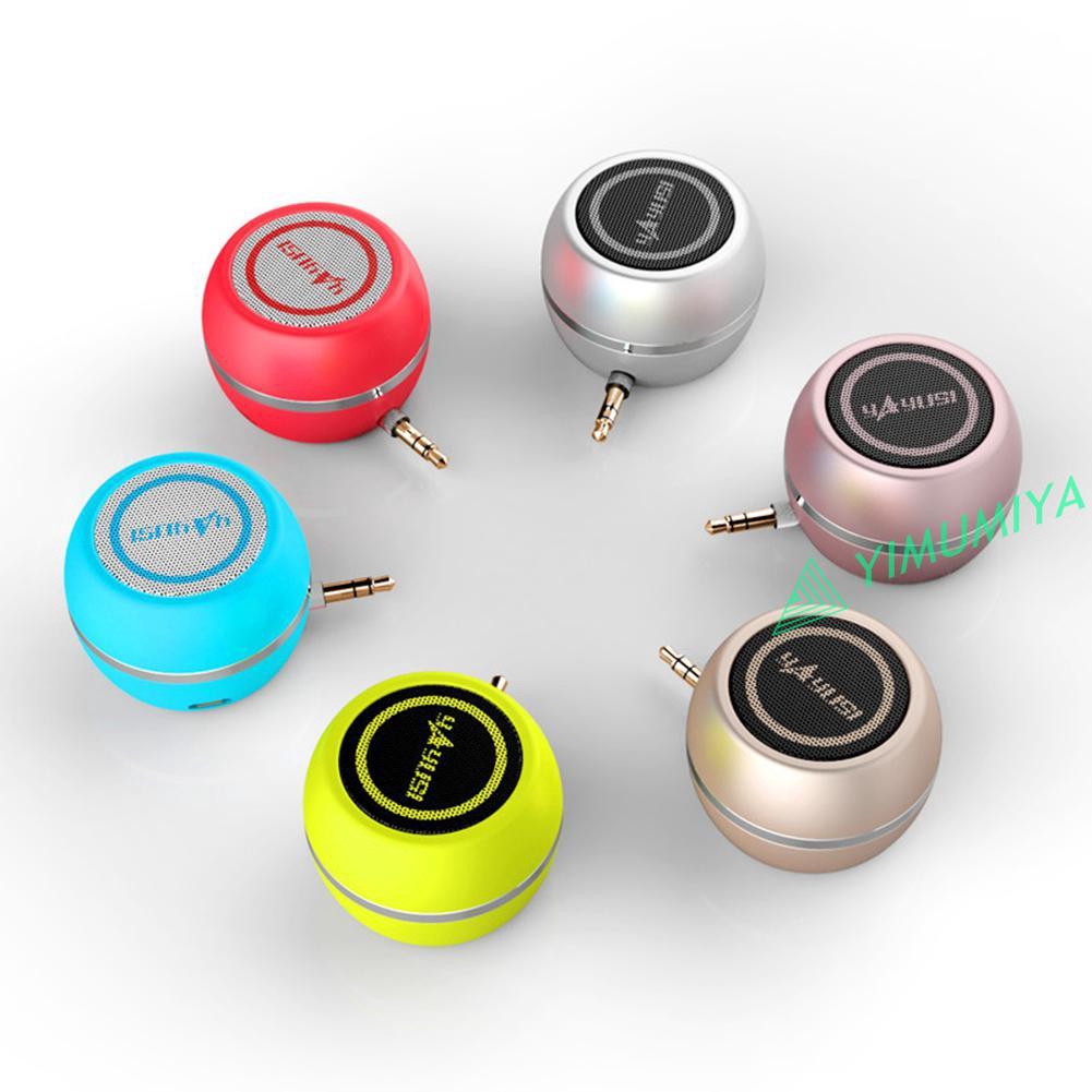 YI A5 Mini Speaker 3.5mm Jack AUX Stereo Music Audio Player for Phone Notebook