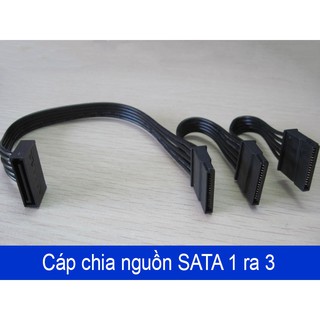 Cáp chia nguồn SATA 1 ra 3 (40Cm)