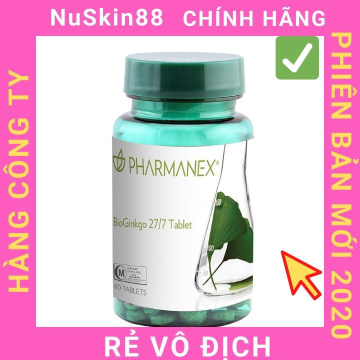 BioGinkgo 27/7 – Tăng Cường Trí Nhớ Cho Não ( Giấy chứng thực trong mục ảnh)