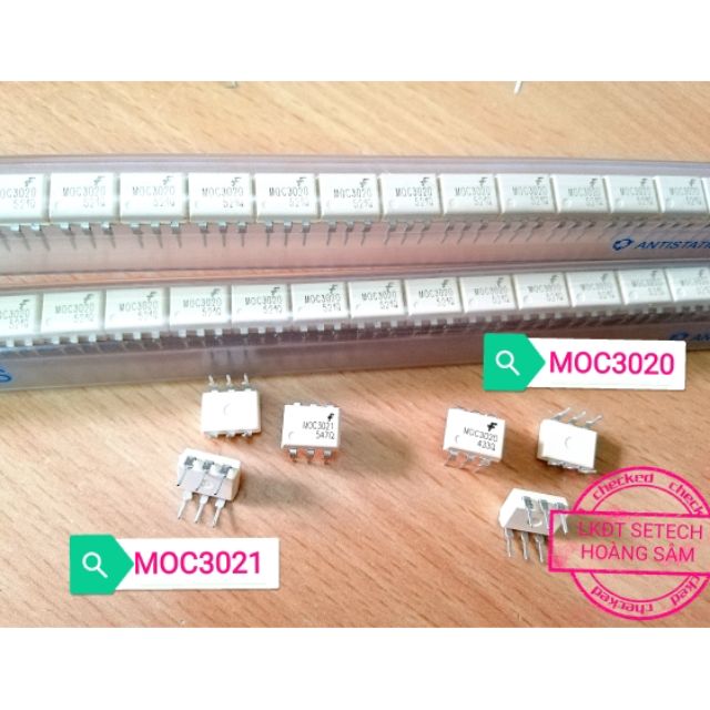 IC cách ly quang MOC3020, MOC3021, MOC3041