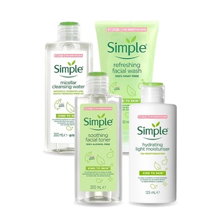 Combo Simple Dưỡng Da Dịu Nhẹ