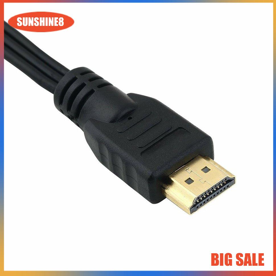 Cáp chuyển đổi 3ft HDMI sang 3 RCA AV chuyên dụng