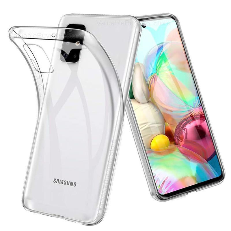 Ốp Điện Thoại TPU Silicon Trong Suốt Cho Samsung Galaxy A03s A22 A32 M51 A52s A52 A72 A12 A02s A02 A42 A31 A21s A11 A51 A71 A01 | BigBuy360 - bigbuy360.vn