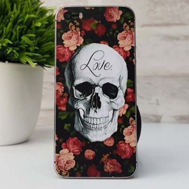 Skin Dán Iphone 5s hình Đầu Lâu