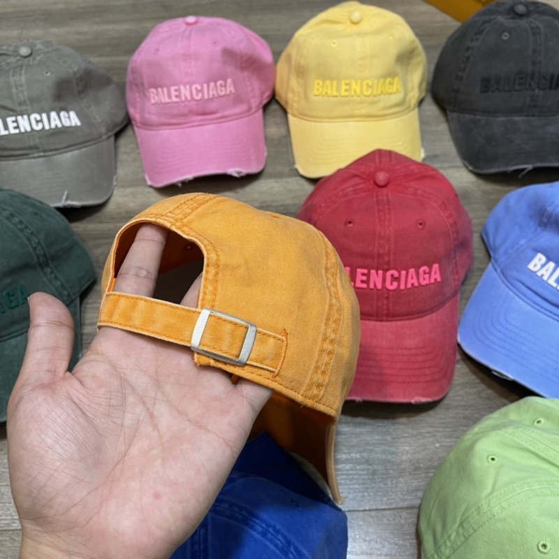 Mũ Balenciaga Chữ Nổi Có Hộp - Nón Balenciaga Cao Cấp Có Hộp Tặng Kèm