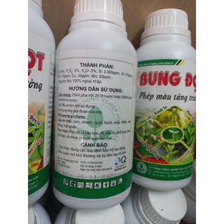 Bung Đọt - phân bón vi lượng  chai 500ml