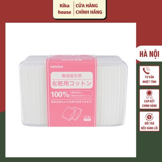 Bông Tẩy Trang Miniso Nhật 1000 miếng