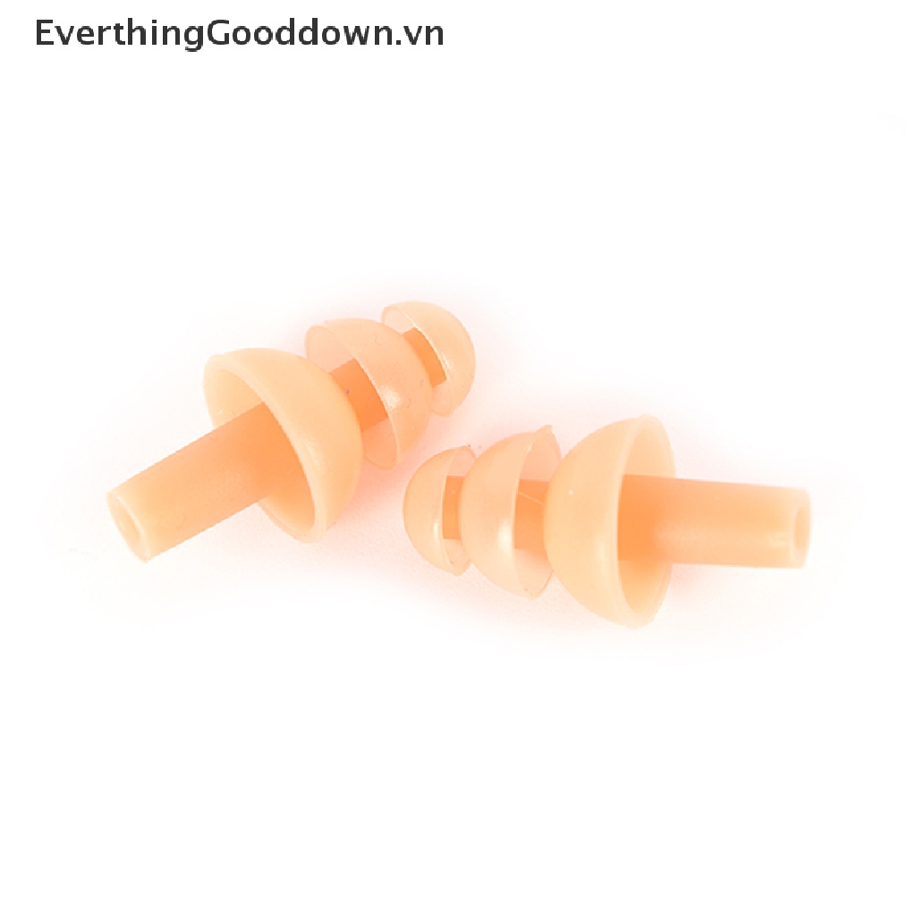 Everthinggood Nút Bịt Tai Bằng Silicon Mềm Chống Ồn Có Thể Tái Sử Dụng Dùng Khi Đi Bơ