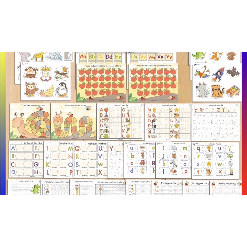 Bộ học liệu Montessori Toán cho bé - Math Busy Book