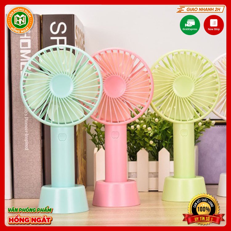 Quạt cầm tay N9 mini tích điện có đế để bàn sạc USB tặng kèm Pin QTDMN | BigBuy360 - bigbuy360.vn